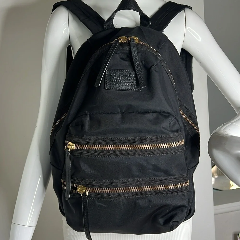Marc by Marc Jacobs Black Nylon Backpack